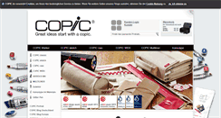Desktop Screenshot of copic.de